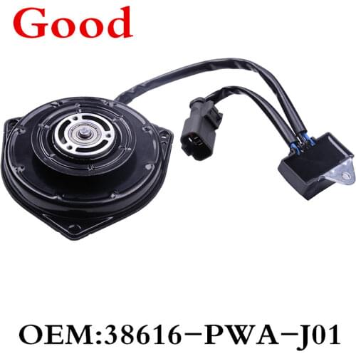 CAPQX Condenser Fan Motor 38616-PWA-J01 For FIT 05-08 GD1/GD3 FIT SALOON 03-06 GD6/GD8 CIVIC FA1 FD1 06-11 CRV 2007-2011