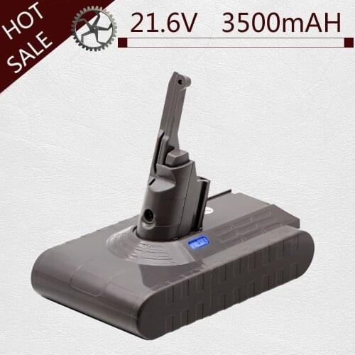 V8 3500mAh 21.6V Battery For Dyson V8 Battery Absolute V8 Animal Li-ion Vacuum Cleaner Rechargeable BATTERY 3.5Ah