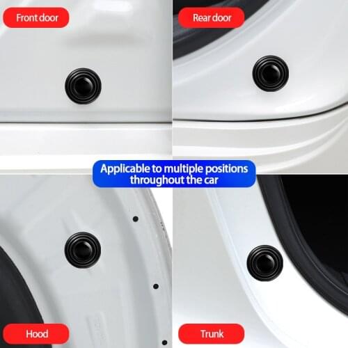 10Pcs/lot Car Door Shock Absorber Gaskets Anti-collision Sticker Thickening Trunk Sound Insulation Pad Shockproof Cushion