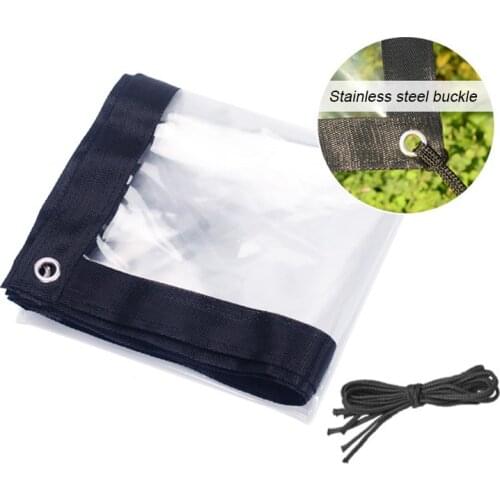 Garden Transparent Rain Canopys Thickened Pe Succulents Insulation Anti Freezing Anti Birds Balcony Window Windshield Canopys