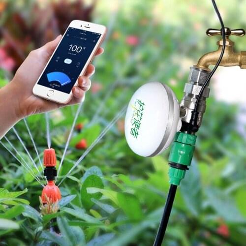 Gardening materials WiFi wireless remote automatic watering timer lazy intelligent automatic irrigation control watering device