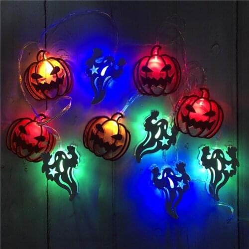 Halloween Light String with Flashing Mode Skeleton Festival USB Charging Decoration