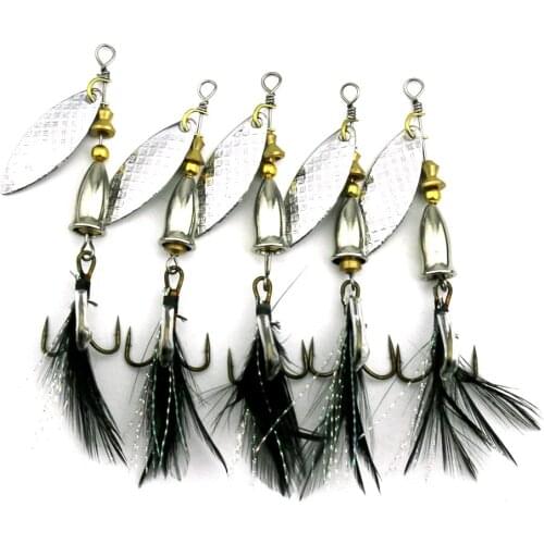 6cm 6g Spinner Fishing Lures Trout Spoon Wobbers CrankBait Bass Carp Fishing Jig Metal Pesca Isca Artificial Hard Baits