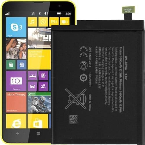 BV-4BWA Battery For Nokia Lumia 1320 RM-994 RM-995 Battery Replacement Repair Part