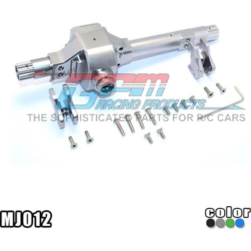 GPM ALUMINIUM FRONT/REAR AXLE HOUSING For AXIAL SMT10 GRAVE DIGGER AX90055 RC Upgrade