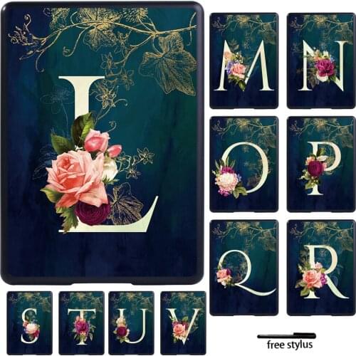 Tablet Case for Kindle Paperwhite 1 5th/2 6th/3 7th/4 10th,Kindle 10th Gen 2019/8th Gen 2016 Hard Shell Cover Case + Stylus