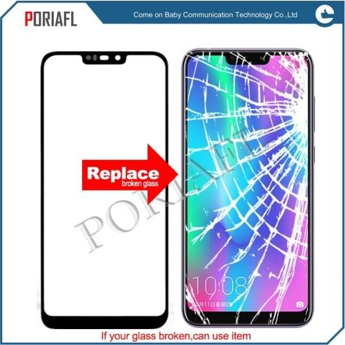 For honor PLAY 8C Front Outer Screen Glass Lens Repair Touch Screen Outer Glass + OCA Glue