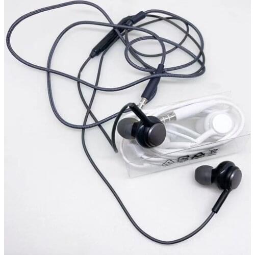 10pcs/lot EO-IG955 in-ear 3.5mm For Samsung S8 Earphones with Microphone Black original Quality Headset Wired For S8 Plus