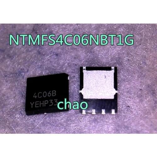 New 10PCS/LOT NTMFS4C06NBT1G 4C06B QFN