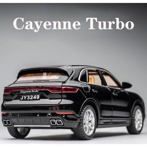 2020 new 1:32 Cayenne Turbo car alloy car model simulation car decoration collection gift toy Die casting model