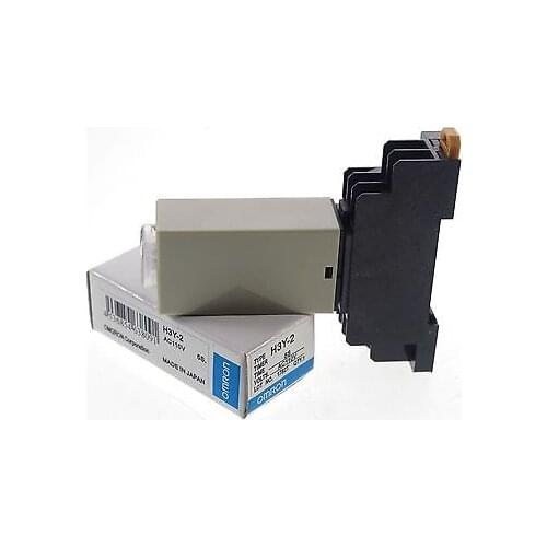 Max 5S 110V H3Y-2 Power On Delay Relay Solid-State Timer DPDT 8Pins & Socket