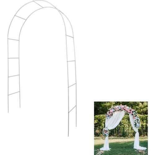 Garden Arbor Brackets Wedding Decorations Luffa Cucumber Tomato Arched Greenhouse Pergola Arch for Courtyard Indoor Outdoor