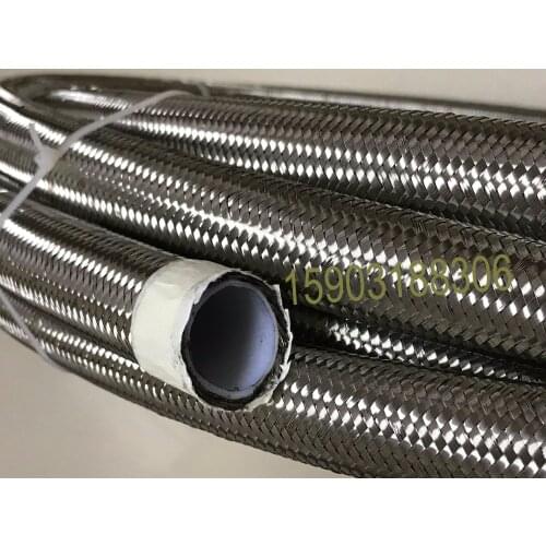 AN -12 (AN12 JIC -12)12an Stainless Steel Braided PTFE Lined Oil Cooler Hose 1m