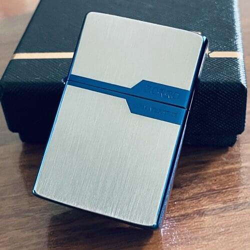 Zorro Retro Windproof Kerosene Lighter Mens Smoking Gift Classic Brushed Cigarettes Gasoline Accessories Gadgets