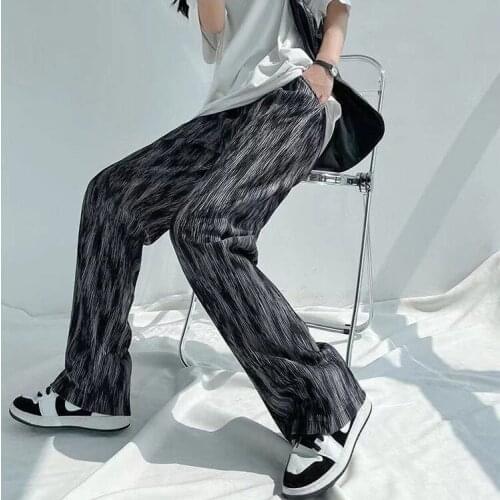 Casual High Waist Loose Wide Leg Pants for Women Spring Summer New Loose Female Floor-Length White Suits Pants Ladies Trousers