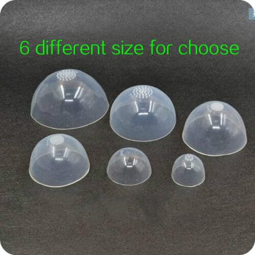 1/3 1/4 1/6 1/12 BJD Silicone Headgear for BJD doll Silica Gel Hair wigs Cover 6 Sizes for Choose