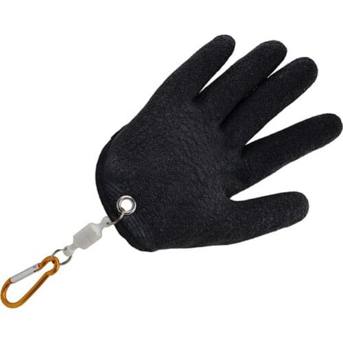 1PC Fishing Catching Glove Protect Hand from Puncture Scrapes Fisherman Professional Catch Fish Magnet Release Fishing Gloves