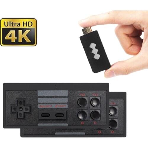 4K Mini TV 8 Bit Retro 818 Games Handheld Gaming Player Remote Wireless Video Game Console Toys Gifts for FC / NES Games
