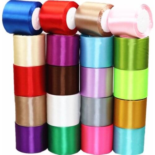 10/15/20/25/40/50/80mm Satin Ribbons Christmas Halloween Wedding Birthday Party Gift Box Wrapping DIY Handmade Crafts Fabric