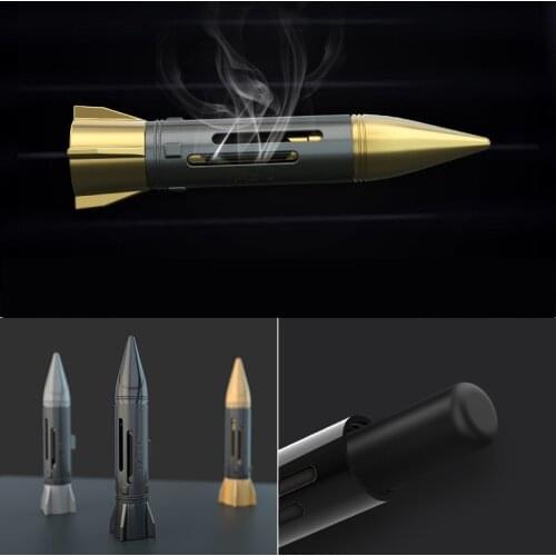 1 Pcs Missile Model Unique Design Car Perfume Refill Vent Clip Scent For Car Air Freshener Good Smell Vehicle Fragrance 60 days