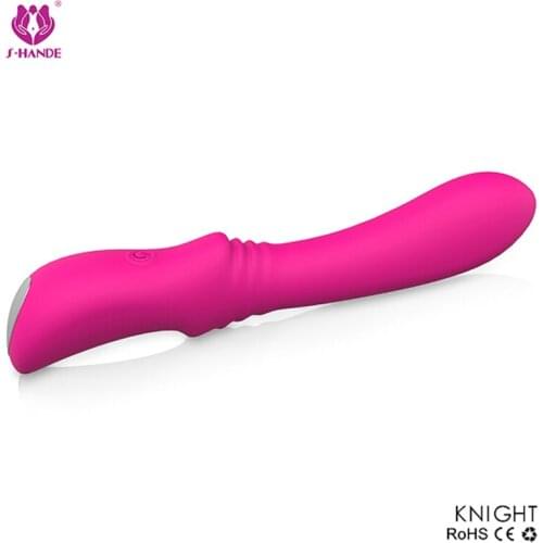 Free shiping Hot sell Vibrating Artificial Silicone Rubber Penis Sex Toy for Female Women Masturbation Dildo sex products