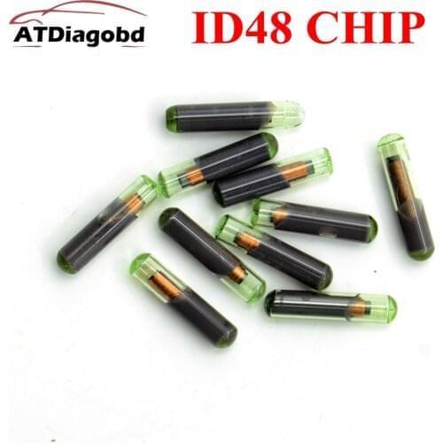 2021 ID48 Chip Blank T6 Crypto Unlock Copy Car Key Glass Transponder Chip ID 48 Chip