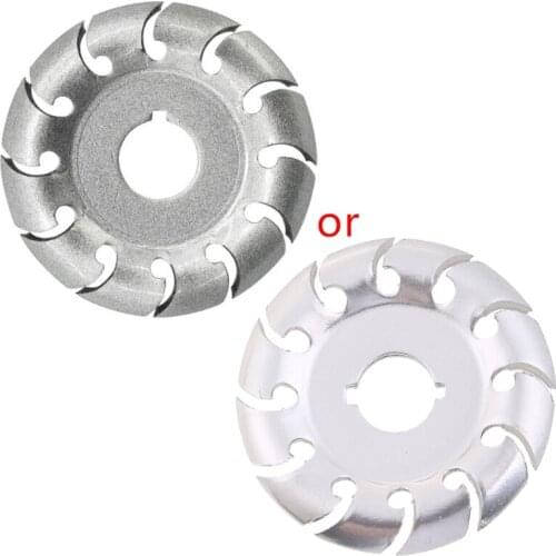 Electric Angle Grinder Shaping Blade Wood Carving Disc Cutting Woodworking Tool