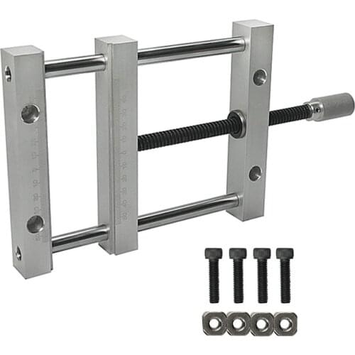 CNC engraving machine parallel-jaw vice precision flat tongs special for brand carve free tax to RU