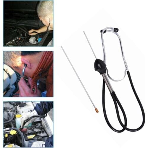 Car Diagnostic Tools Car Engine Block Stethoscope Professional Tools Automotive Engine Mechanics Analyzer Auto Detector Tes W3J7