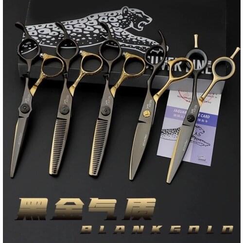 6 Inch Professional Hair Scissors Set Cutting Barber Salon Haircut Thinning Shear Hairdressing Hair Tools Hair Cutting Scissors