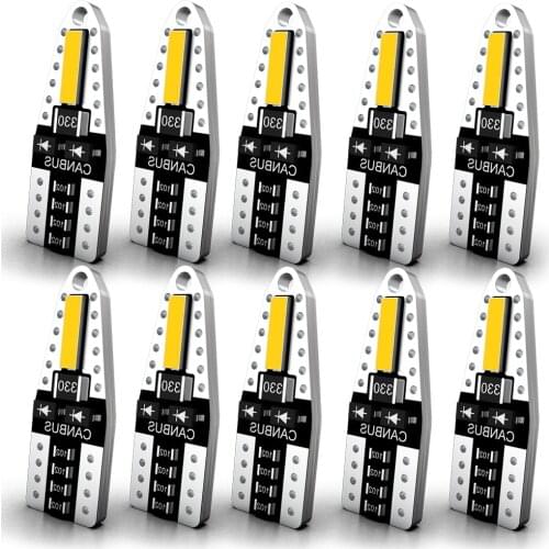 A Pack W5W T10 194 168 LED Bulb Car Interior Light For Opel Astra H G J Insignia Mokka Toyota Avensis Rav4 Ford Focus 2 3 Fiesta