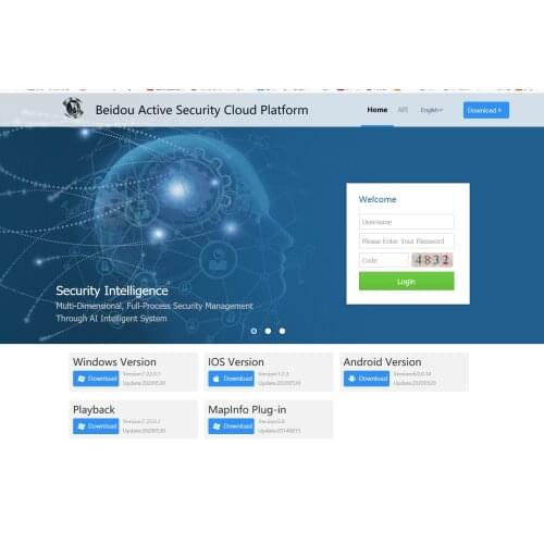 One Year Server Renewal for BC002 Policeman Worn Camera Cam Recorder