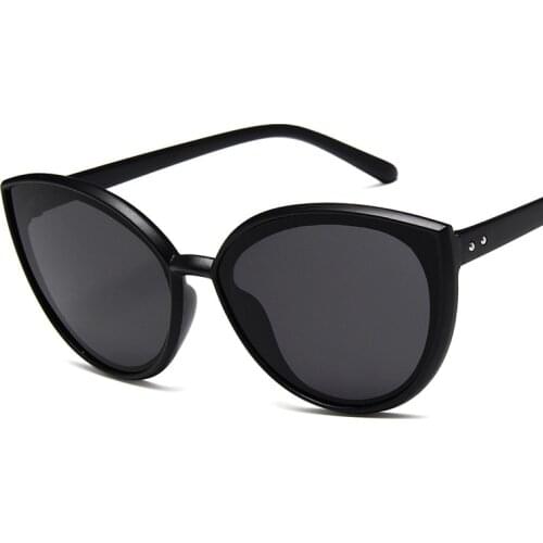 Fashion Cat Eye Sunglasses Woman Sexy Sun Glasses For Man Black Shades UV400 Gradient Lens Eyeglasses Spectacles Oculos feminino