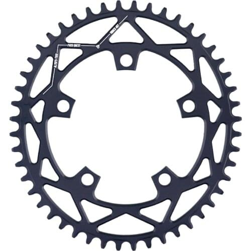 PASS QUEST 110 / 5 BCD 110BCD Oval Road 42T-52T Bike Narrow Wide Chainring Bike Chainwheel For 3550 APEX RED