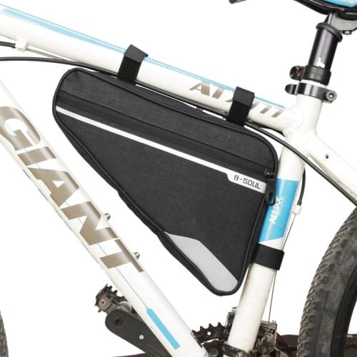 Bicycle Bag Large Capacity MTB Road Bike Triangle Bag Outdoor Waterproof Cycling Tube Pouch Bag For Bicycle Riding Equipment