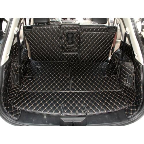 Top quality! Special car trunk mats for Nissan X-trail T32 7 seats 2019 waterproof cargo liner boot carpets for Xtrail 2018-2014