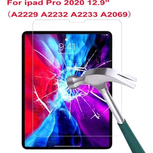 9H Tempered Glass For Apple iPad Pro 2020 12.9 Inch Screen Protector A2229 A2232 A2233 A2069 Anti Scratch Tablet Protective Film