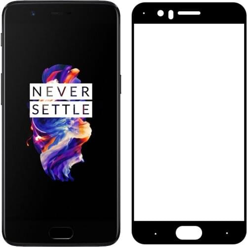 Tempered Glass For Oneplus 5 A5000 Full screen Cover Screen Protector Film For One plus 5 Five 1+5 5.5" Full Cover