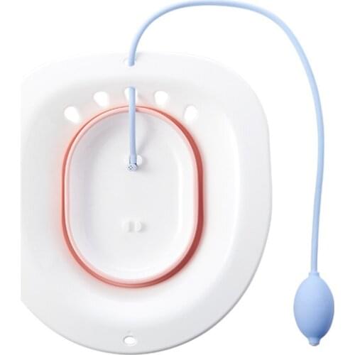 Woman Folding Bidet Portable Pregnant Sanitary Foaming Flusher Adjustable Female Vaginal Cleaning Device Baby Butt Irrigator