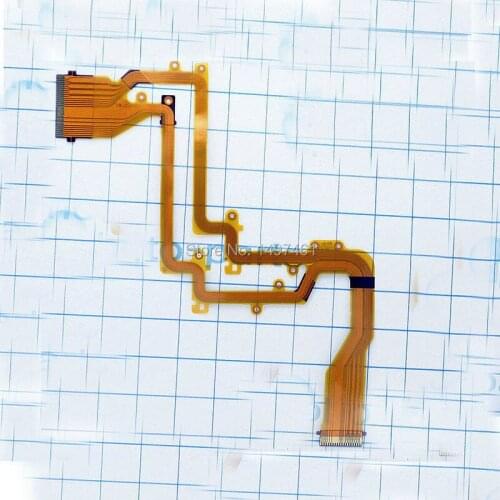 LCD hinge rotate shaft Flex Cable for Pansonic HC-V520 HC-V550 V520 V550 Video Camera