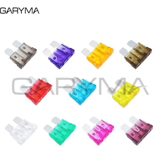 Car Blade Fuse 3A 5A 7.5A 10A 15A 20A 25A 30A 35A 40A Standard Blade Fuse Truck Motorcycle Fuses