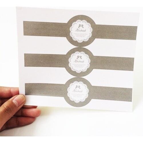 300pcs/lot New Vintage Kawii Wrist Watch Design Lace seal sticker Christmas DIY note gift Labels