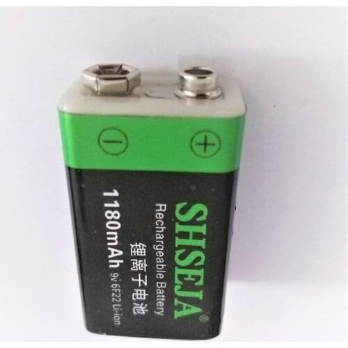 4PCS 1180mAh micro USB Rechargeable Lipo Battery 9V Battery for RC Helicopter Model Microphone For RC Helicopter part