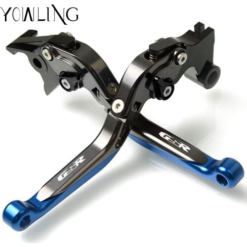 For SUZUKI GSXR1000 K5 K6 GSXR600 GSXR750 2006-2010 GSXR 600 K7 K8 K9 K10 Motorcycle Accessories Brake Clutch Levers LOGO GSR
