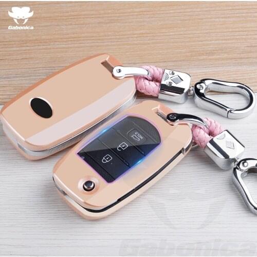 Car Key Case Cover For Kia Rio 3 K2 Ceed Cerato K3 Sportage 4 Picanto K5 Optima Sorento Forte Stinger 2017 2018 Car Accessories