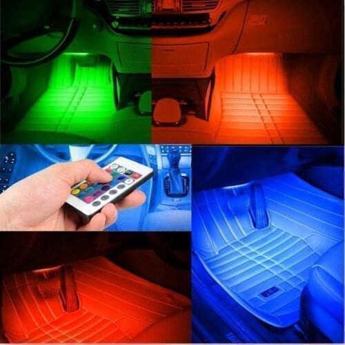 Car Styling Decorative Atmosphere Lamps for Dacia duster logan sandero stepway lodgy mcv 2 Renault Megane Modus Espace Laguna