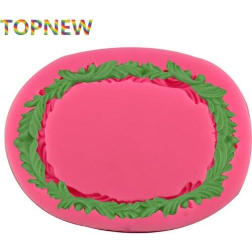 Natural Leaves Frame Mold Chocolate silicone Mould for the Kitchen Baking Cake Tool DIY Sugarcraft Decorating Tools