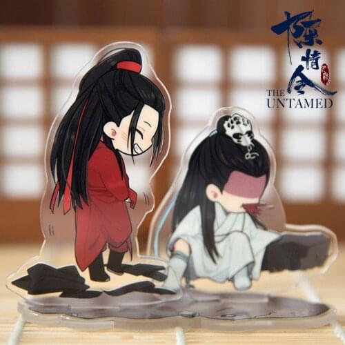 Grandmaster of Demonic Cultivation MDZS The Untamed Wuxian Wangji Cosplay BL Acrylic Cartoon Figure Stand Model Plate Xmas Gifts