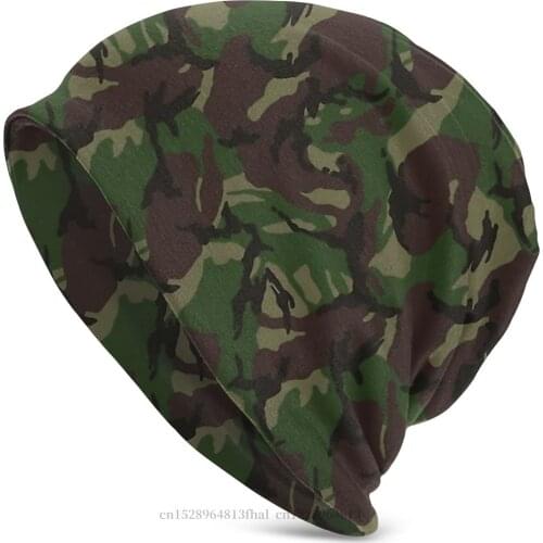 Camo Camouflage Army Fashion Beanie Hats British DPM Knit Hat Bonnet Special Skullies Beanies Caps Men Womens Earmuffs