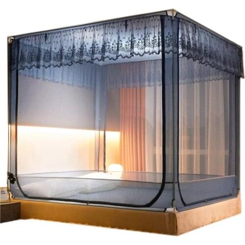 Adults Mesh Mosquito Net Stainless Bracket Top Products Luxury Mosquito Nets Durable Practical Klamboe Tent Room Decor EB50WZ